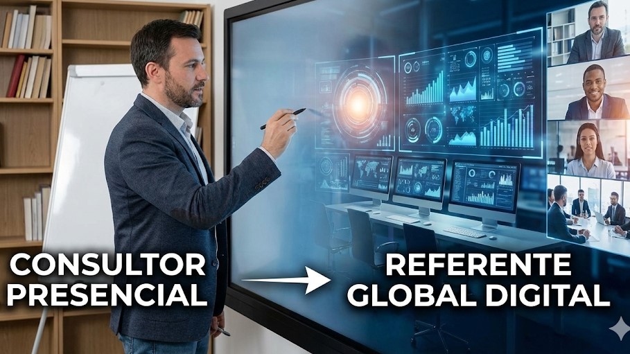 De Consultor o Coach Presencial a Referente Global en el Ecosistema Digital