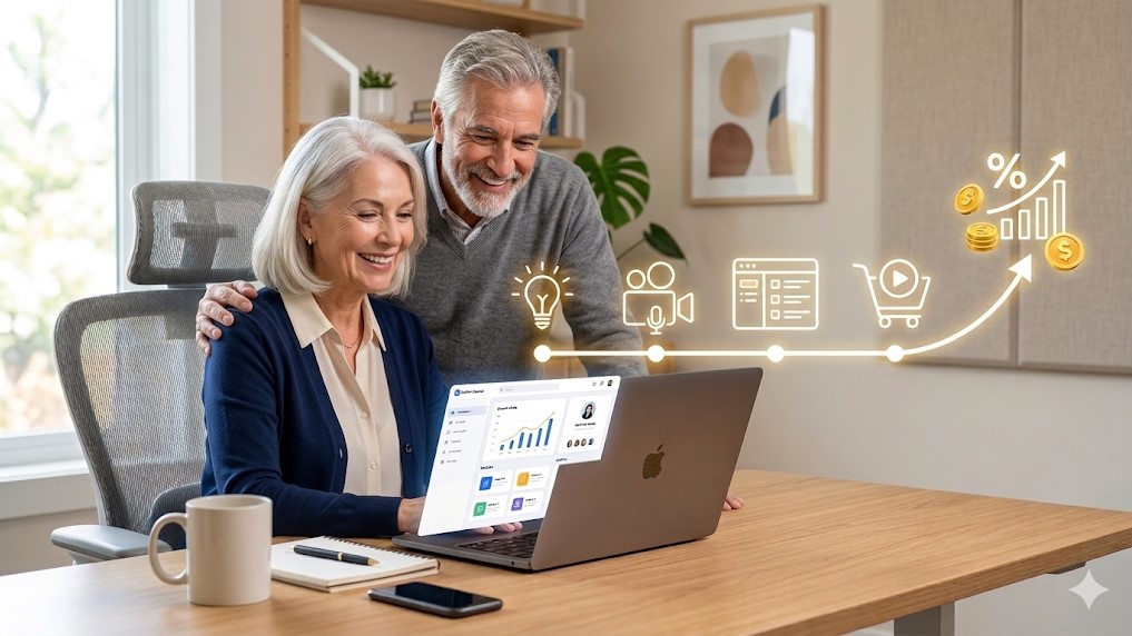 Pasos para crear un Curso Online Exitoso – De la idea a la generación de ingresos recurrentes.