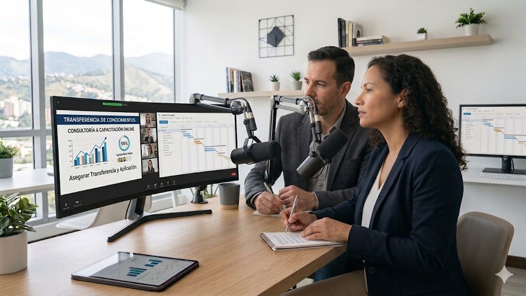 Consultoría y Capacitación Online – Cómo asegurar la transferencia y aplicación de conocimientos de manera efectiva