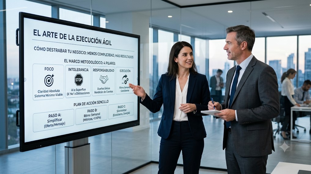 Cómo Reactivar tu Negocio y Producir Cambios Rápidos sin Complejidad – El Arte de la Ejecución Ágil