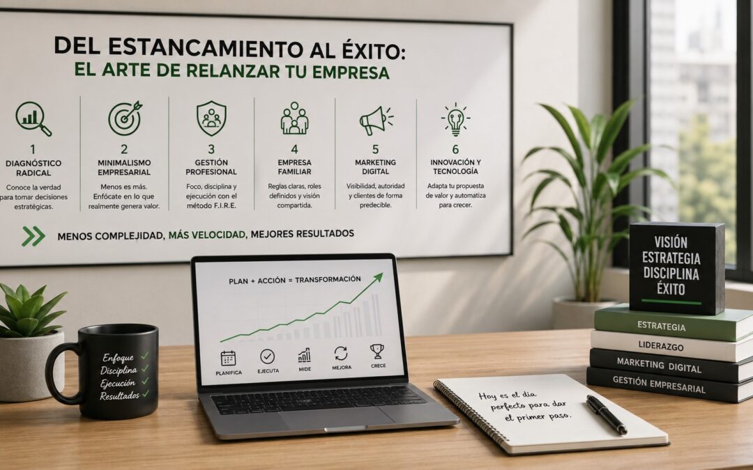 Del Estancamiento al Éxito: El Arte de Relanzar tu Empresa (Especial para Pymes y Empresas Familiares)