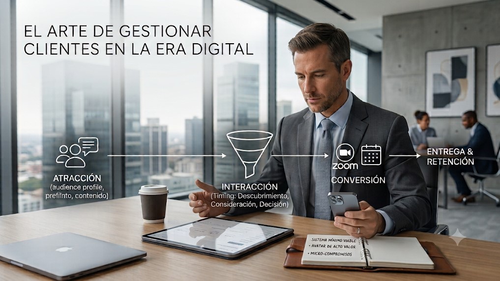El Arte de Gestionar Clientes en la Era Digital. Una guía para Profesionales del Conocimiento (Académico, Consultor, Mentor, Coach).