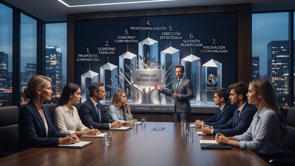 La clave para transformar el Talento de la Familia Empresaria en Valor, Continuidad y Legado: Descubre las Zonas de Genialidad.